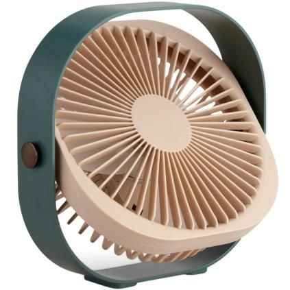 Ventilateur de table FANTASTIC 20 cm, vert, Printworks