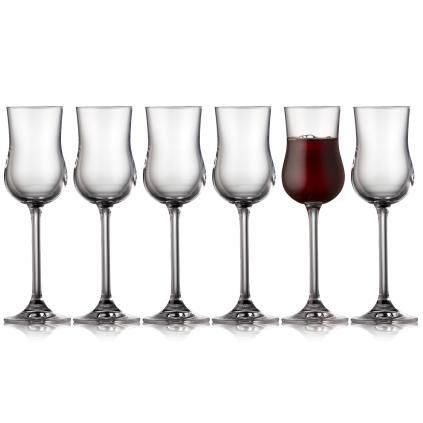Verre à liqueur JUVEL, set de 6 pc, 90 ml, Lyngby Glas