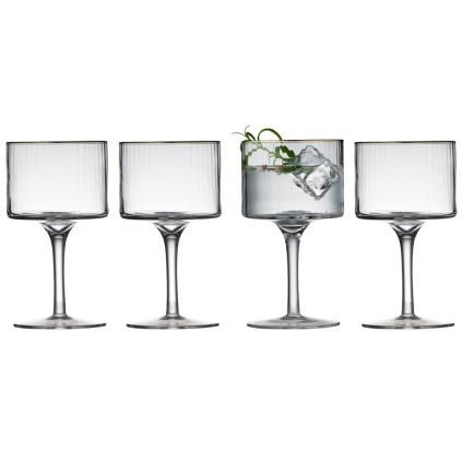 Verre à gin et tonic PALERMO GOLD , set de 4 pc, 320 ml, Lyngby Glas
