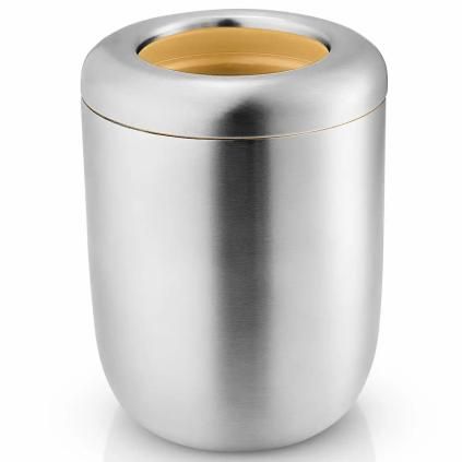 Pot isotherme TO GO 640 ml, argent/jaune, acier inoxydable, Eva Solo