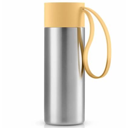 Mug de voyage TO GO 350 ml, jaune, acier inoxydable, Eva Solo