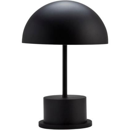 Lampe de table sans fil RIVIERA 28 cm, noir, Printworks