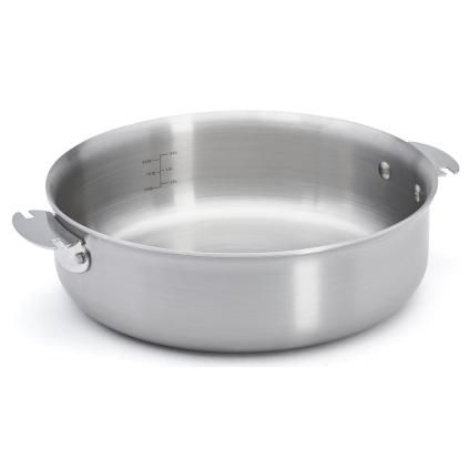 Sauteuse ALCHIMY LOQY 24 cm, argent, acier inoxydable, de Buyer