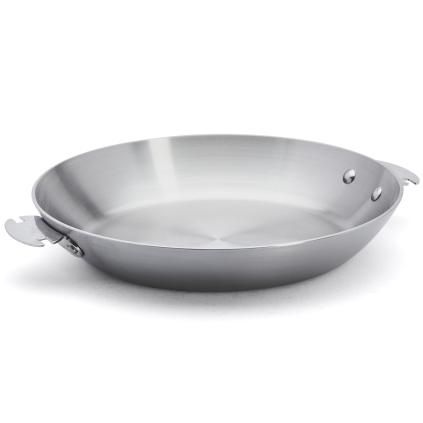 Poêle ALCHIMY LOQY 28 cm, argent, acier inoxydable, de Buyer