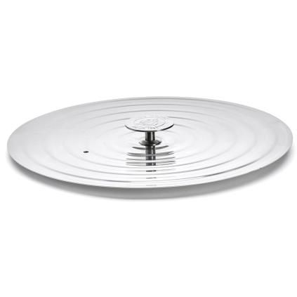 Couvercle de Poêle universelle  26-28 cm, acier inoxydable, de Buyer