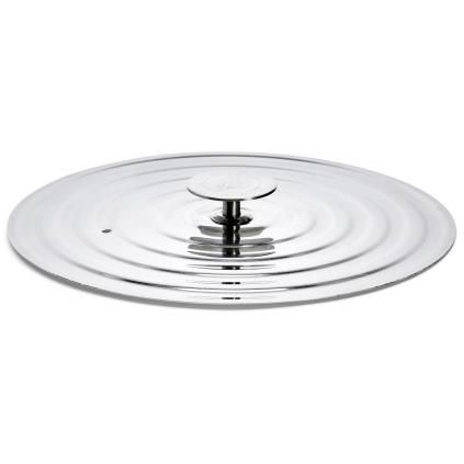 Couvercle de poêle universelle 20-24 cm, acier inoxydable, de Buyer