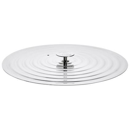 Couvercle poêle universelle 30-32 cm, acier inoxydable, de Buyer