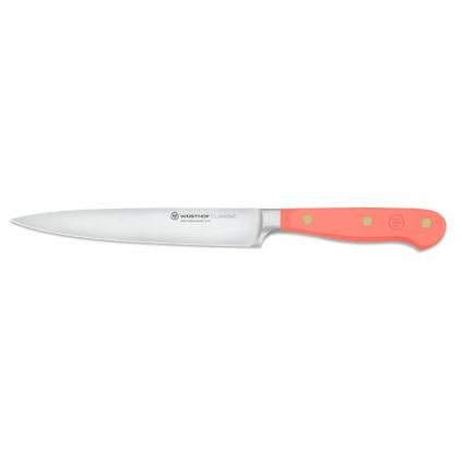 Couteau à jambon CLASSIC COLOUR 16 cm, coral peach, Wüsthof