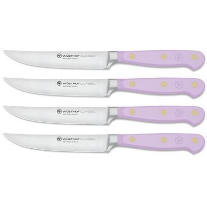 Couteaux à steak CLASSIC COLOUR , set de 4, 12 cm, purple yam, Wüsthof