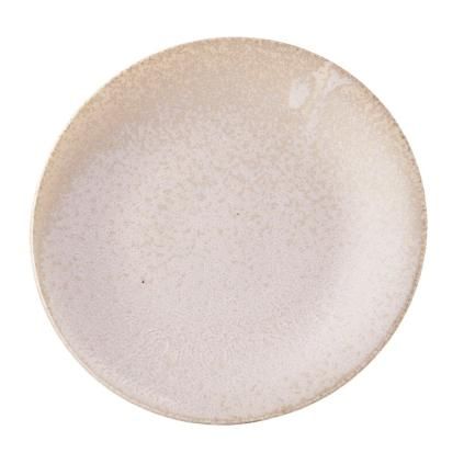 Assiette WHITE FADE 21 cm, beige, MIJ