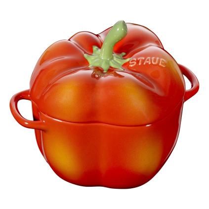Marmite poivrière 0,45 l rouge orangé Staub