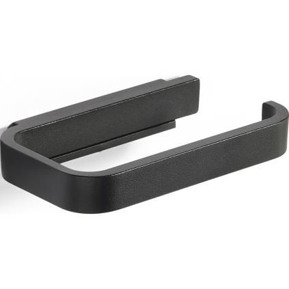 Dérouleur de papier toilette RIM 15 cm, noir, aluminium, Zone Denmark