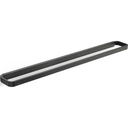 Porte-serviette RIM 70 cm, noir, aluminium, Zone Denmark