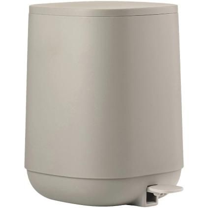 Poubelle de salle de bain TIME 3 l, gris foncé, plastique, Zone Danemark