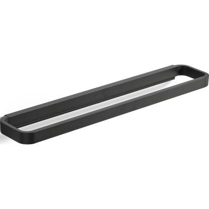 Porte-serviette RIM 44 cm, noir, aluminium, Zone Denmark