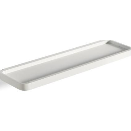 Étagère de salle de bain RIM 44 cm, blanc, aluminium, Zone Danemark
