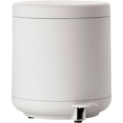 Poubelle de salle de bain UME 4 l, gris clair, plastique, Zone Danemark