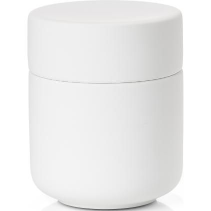 Distributeur de cotons démaquillants UME 10 cm, blanc, céramique, Zone Danemark