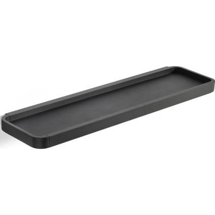 Étagère de salle de bain RIM 44 cm, noir, aluminium, Zone Denmark