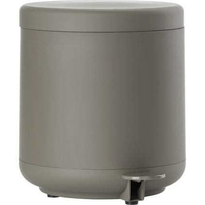 Poubelle de salle de bain UME 4 l, taupe, plastique, Zone Danemark
