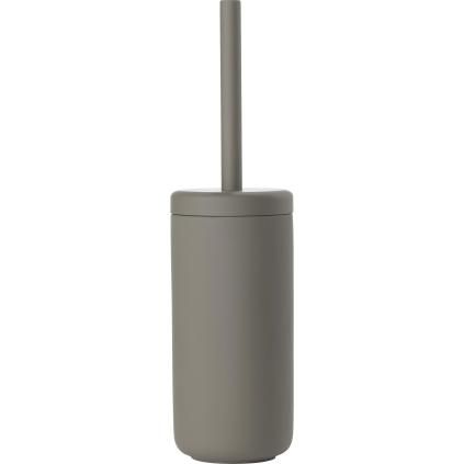 Support brosse à toilette UME 39 cm, taupe, céramique, Zone Denmark