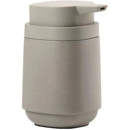 Distributeur de savon TIME 220 ml, gris foncé, béton, Zone Denmark