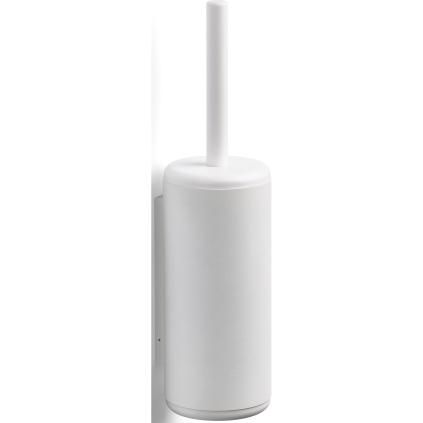 Brosse de toilettes RIM 38 cm, mural, blanc, aluminium, Zone Denmark
