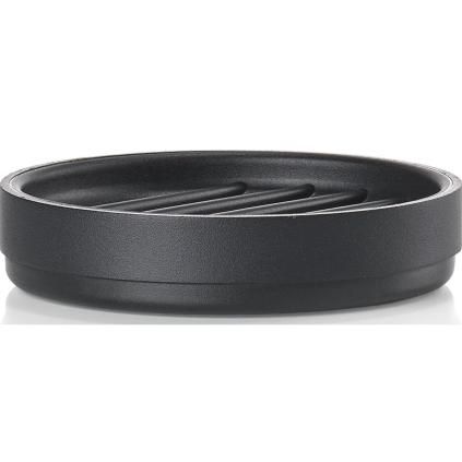 Porte-savon RIM 11 cm, noir, aluminium, Zone Denmark