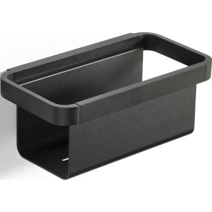 Étagère de douche RIM 22 cm, profond, noir, aluminium, Zone Denmark