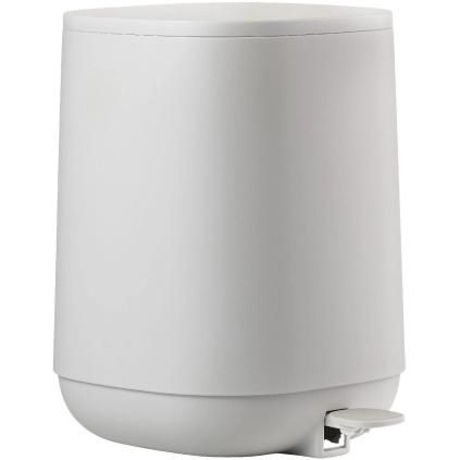 Poubelle de salle de bain TIME 3 l, gris clair, plastique, Zone Danemark
