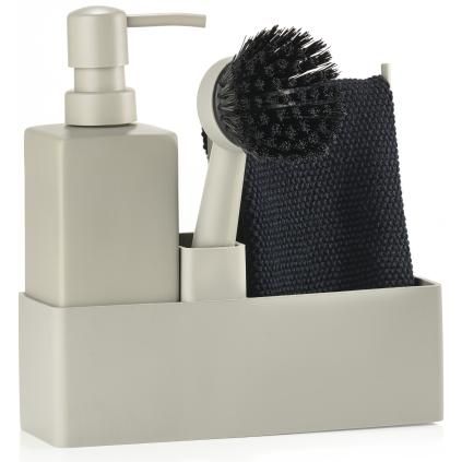 Kit vaisselle, 4 pc, beige, Zone Danemark