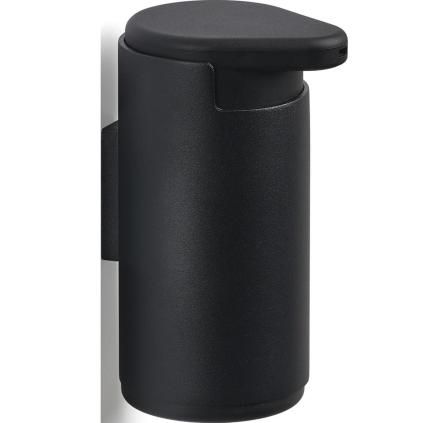 Distributeur de savon RIM 200 ml, montage mural, noir, aluminium, Zone Denmark