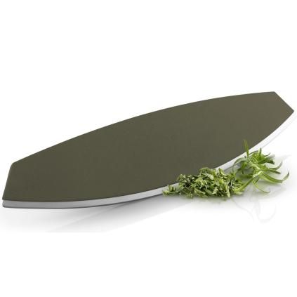 Couteau à pizza et à herbes GREEN TOOL 37 cm, vert, acier/plastique, Eva Solo