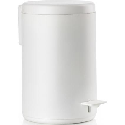 Poubelle de salle de bain RIM 3 l, blanc, aluminium, Zone Danemark