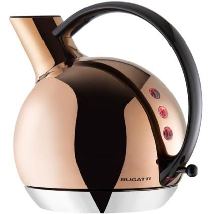 Bouilloire électrique GIULIETTA 1,2 l, or rose, acier inoxidable, Bugatti
