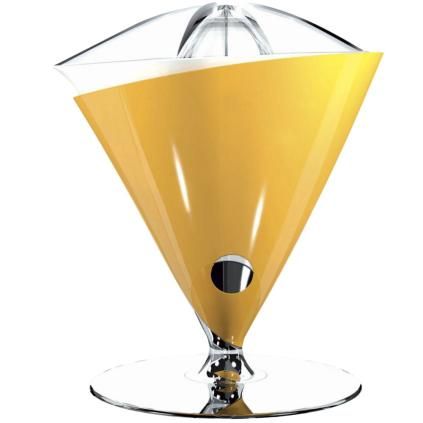 Presse-agrumes électrique VITA 0,6 l, jaune, acier inoxydable, Bugatti
