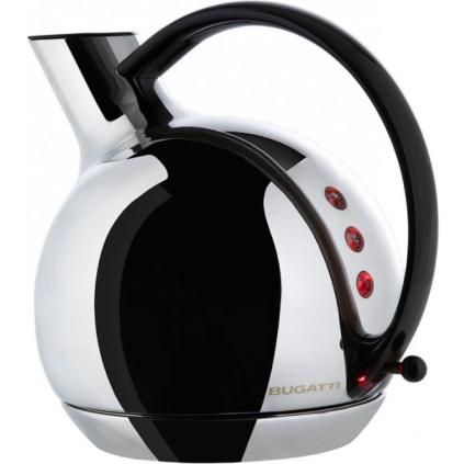 Bouilloire électrique GIULIETTA 1,2 l, argent, acier inoxidable, Bugatti