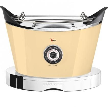 Grille-pain VOLO 32 cm, crème, acier inoxydable, Bugatti