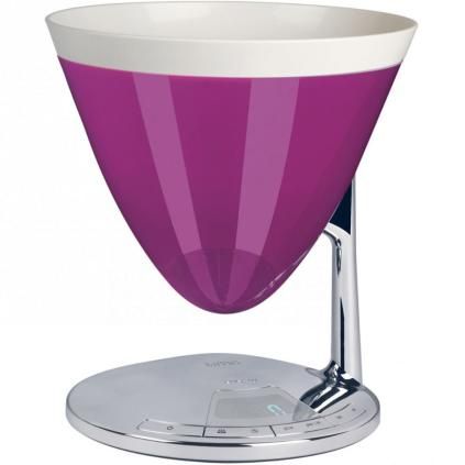 Balance de cuisine UMA lilas, acier inoxydable, Bugatti