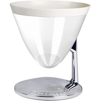 Balance de cuisine UMA blanche, acier inoxydable, Bugatti