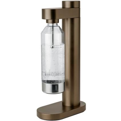 Gazéificateur BRUS 42 cm, brun métallisé, acier inoxydable, Stelton