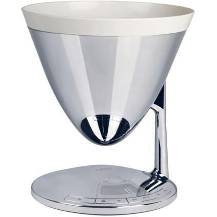 Balance de cuisine UMA argent, acier inoxydable, Bugatti