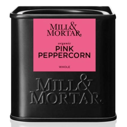 Poivre rose bio 25 g, entier, Mill & Mortar