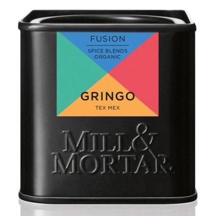 Mélanges d'épices biologiques GRINGO 55 g, Mill & Mortar