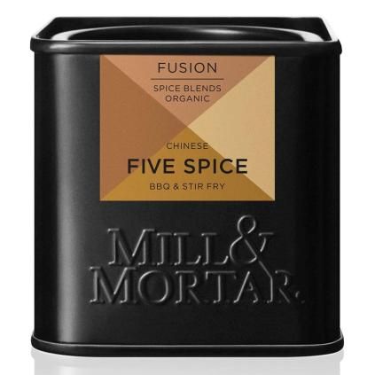 Mélanges d'épices biologiques FIVE SPICE 50 g, Mill & Mortar