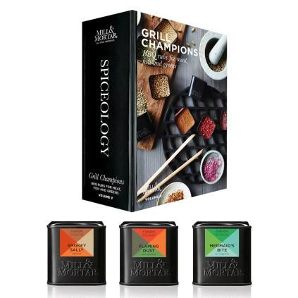 Épices GRILL CHAMPIONS, set de 3, Mill & Mortar