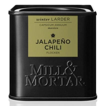 Piment Jalapeño 45 g, en flocons, Mill & Mortar