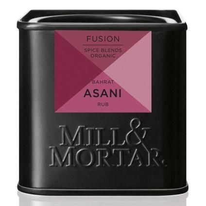 Mélanges d'épices bio ASANI BAHRAT 45 g, Mill & Mortar