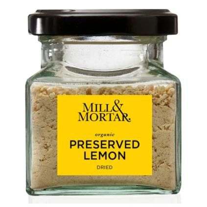 Citron confit biologique 40 g, séché, Mill & Mortar