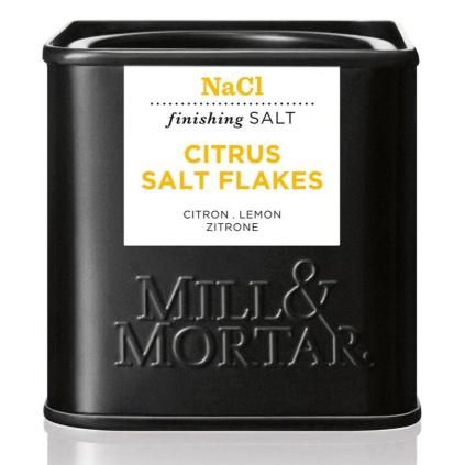 Sel au citron 70 g, en flocons, Mill & Mortar